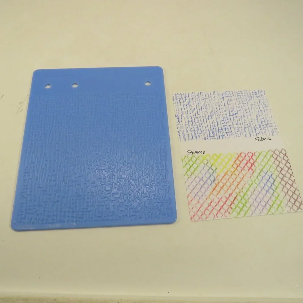 Fiskars Texture (4) Plates (thick) 7x5.75